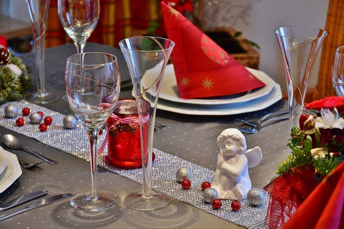 Christmas Eve table in three versions