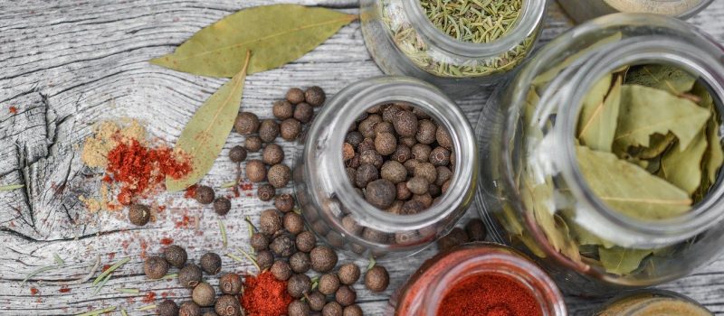 DIY spice containers step by step
